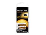 Pile Duracell Easy Tab 312 - Per Acustica - 6 pezzi