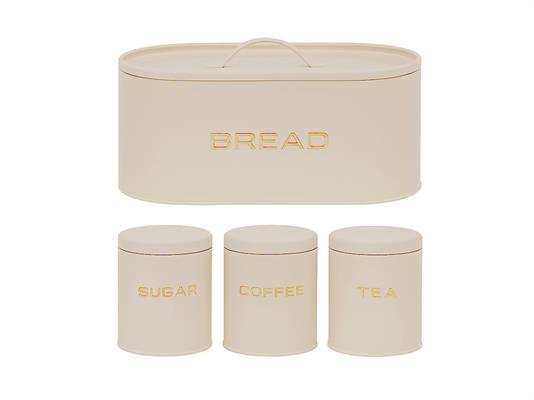 Set Contenitori da Cucina - Crema