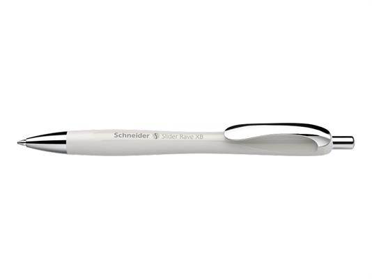 Penna a Sfera Schneider Slider Rave XB – Fusto Avorio – Inchiostro Blu