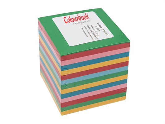 Cubo Memo Multicolore 9x9x9 cm Colourbook