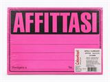 Cartello “Affittasi” Fluorescente Colourbook – 25 Pezzi Assortiti