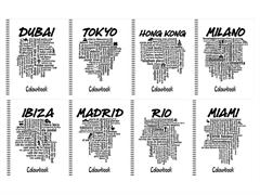 Quaderno A4 Spiralato World - 80 Fogli