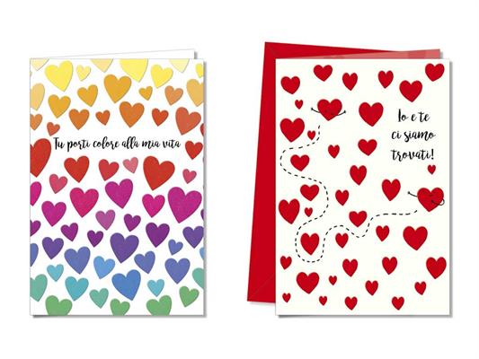 Biglietti Love Arcobaleno – 2 Soggetti