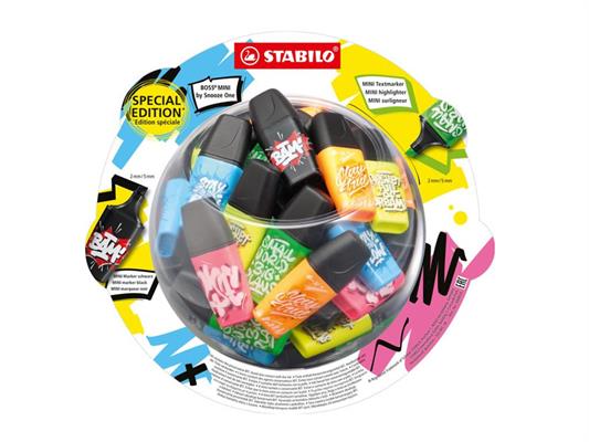 STABILO BOSS MINI SNOOZE ONE – Confezione da 50 pezzi