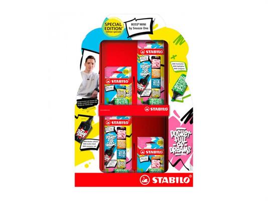 STABILO BOSS MINI by Snooze One – Set 72 Mini Evidenziatori Assortiti