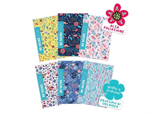 Maxi Quaderni Be More Flor Q. 5mm 100g – Profumati