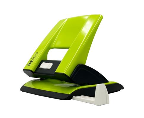 Perforatore 2 fori 30 fogli verde lime metallo – 1 pezzo ufficio