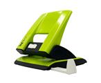 Perforatore 2 fori 30 fogli verde lime metallo – 1 pezzo ufficio