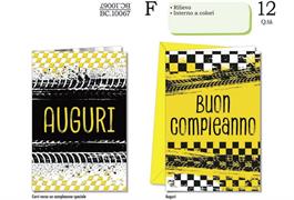 Biglietto Auguri Racing – Cromo