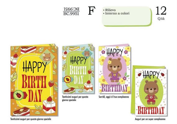 BIGL. COMPLEANNO BAMBINO*