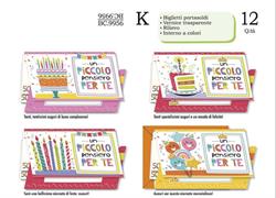 BIGL. COMPLEANNO BAMBINO PORTASOLDI*