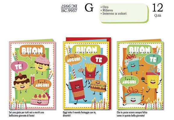 BIGL. COMPLEANNO BAMBINO*