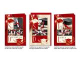 Biglietti laurea con collage fotografico – Dottore, Dottoressa, Laurea