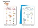 Biglietto nascita assortito lui e lei con busta – confezione 12 PZ