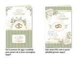 Biglietto promessa matrimonio elegante con busta – Confezione 12 pz