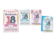 Biglietti auguri 18 anni Limited Edition – 12 pezzi
