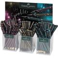 Set 3 Barattoli Matite Sparkle Midnight 144 Pz Faber-Castell