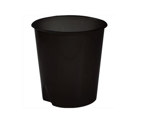 Cestino gettacarte nero Fellowes E-020 da ufficio – capacità 20L