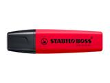 Evidenziatore Stabilo Boss Real Read Rosso – Punta Scalpello