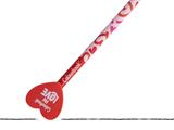 Matita con gomma a cuore Colourbook In Love