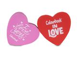 Matita con gomma a cuore Colourbook In Love