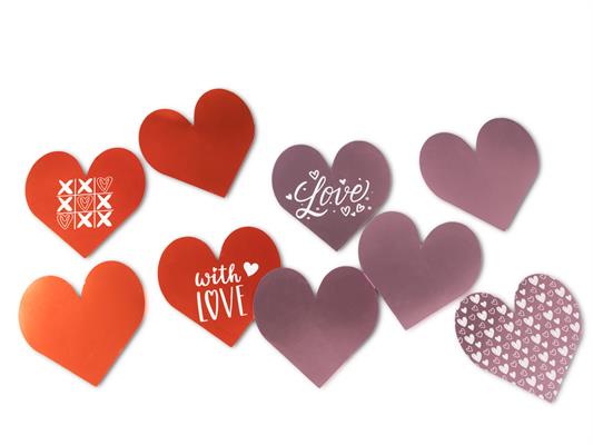 Festoni In Love Colourbook 135 cm – Set 6 decorazioni cuori