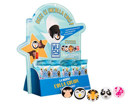 Colla Solida Wupy – Espositore soggetti assortiti