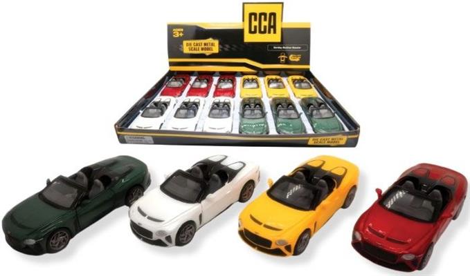 Expo Bentley Bacalar 1:43 Modellini Auto – Espositore Gioco 12Pz