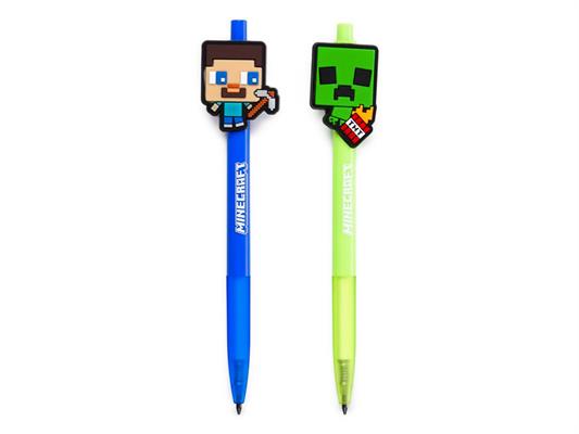 Matita Infinita Minecraft con Topper PVC – Expo 20 Pezzi Pack