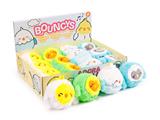 Palla Peluche Rimbalzante Uccellini – Expo Assortito 12 Pezzi