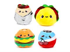 Antistress di Peluche Foodiemals Puckator – 12 Pezzi