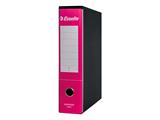 Registratore a Leva Esselte Essentials G75 Fucsia 23x33 Dorso 8 cm – 6 Pz