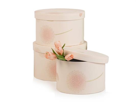 SET 3 SCATOLE SOFFIO IVORY*