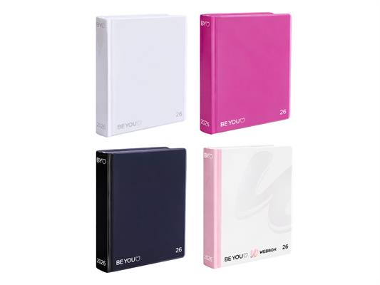 Diari Scuola Be You 2026/27 Monocolore – 12 Pezzi