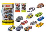 Set 12 auto in metallo 1:64 retrocarica – Globo