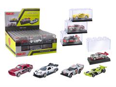 Auto Die Cast Retrocarica Assortite Globo 24 Pezzi
