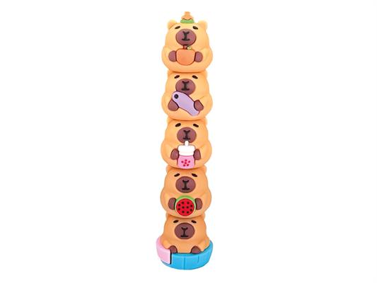 Set mini evidenziatori Capibara – 12 pz assortiti