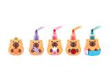 Set mini evidenziatori Capibara – 12 pz assortiti