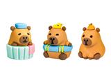 Gomme da cancellare 3D Lebez Capibara assortite 24 pezzi
