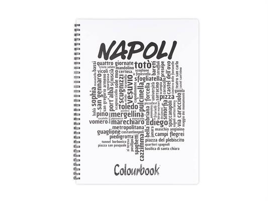Quaderno A5 Spiralato World Colourbook Quadretti 5 mm 80 Fogli