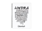 Quaderno A5 Spiralato World Colourbook Quadretti 5 mm 80 Fogli