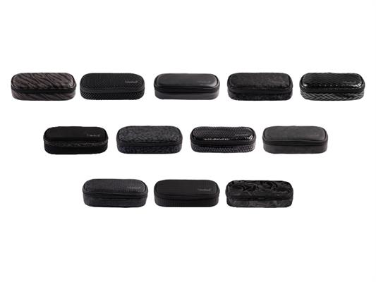 Kit Astuccio Ovale Linea Total Black Colourbook – 12 pezzi