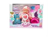 Bambola Bebè Interattiva Piange Dice Mamma Papà – Set 2 Pz Gio
