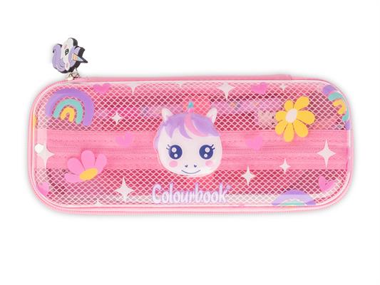 Astuccio Rigido Alieno & Unicorno Colourbook Con Grafica In Rilievo – Unicorno – 8 pezzi