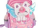 Zaino Scuola 30 Lt Alieno Unicorno 6 Pz