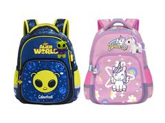 Zaino Asilo 9 Lt Alieno Unicorno 6 Pz