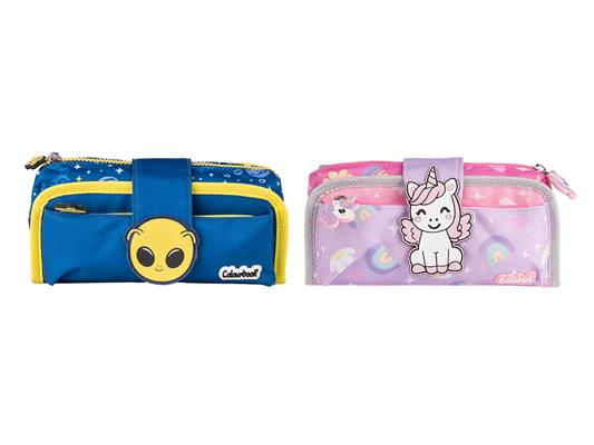 Bustina 2 in 1 Alieno Unicorno 6 Pz Colourbook