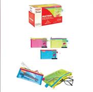 BUSTA VOUCHER IN RETINA CON ZIP FLUO*