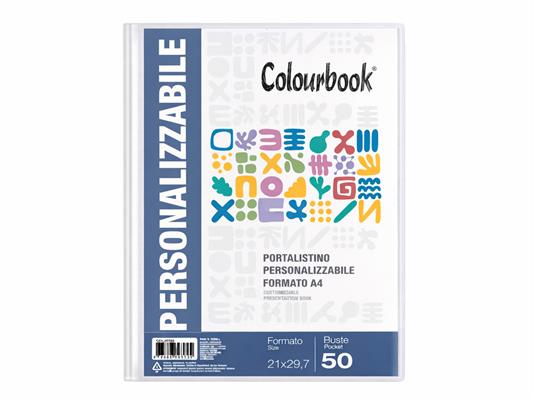 Portalistino Personalizzabile A4 80 Buste Colourbook