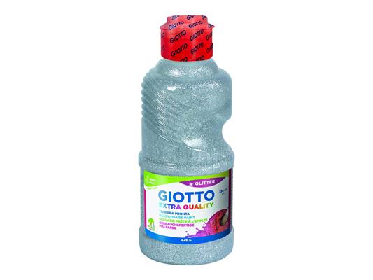 Tempera Giotto Glitter Argento 250 ml